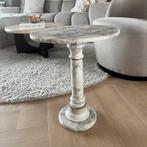 Antiek Italiaans carrara marmeren bijzettafel, Ophalen