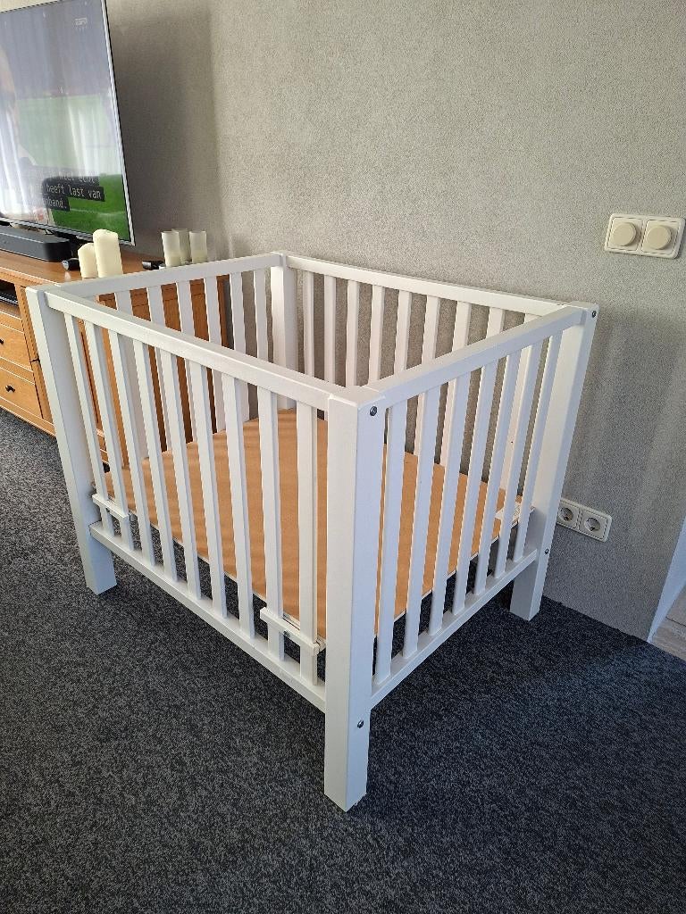 Box, Kinderen en Baby's, Boxen, Ophalen of Verzenden, Gebruikt, Vierkant, In hoogte verstelbaar
