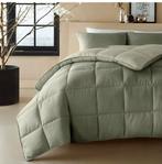 Uitwasbaar dekbed Katoen Premiumbed Olive&Mint 140x200CM, Ophalen of Verzenden, Deken of Dekbed, Groen, Nieuw