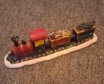 Treintje voor kerstdorp, 16 cm lang, Ophalen, Gebruikt