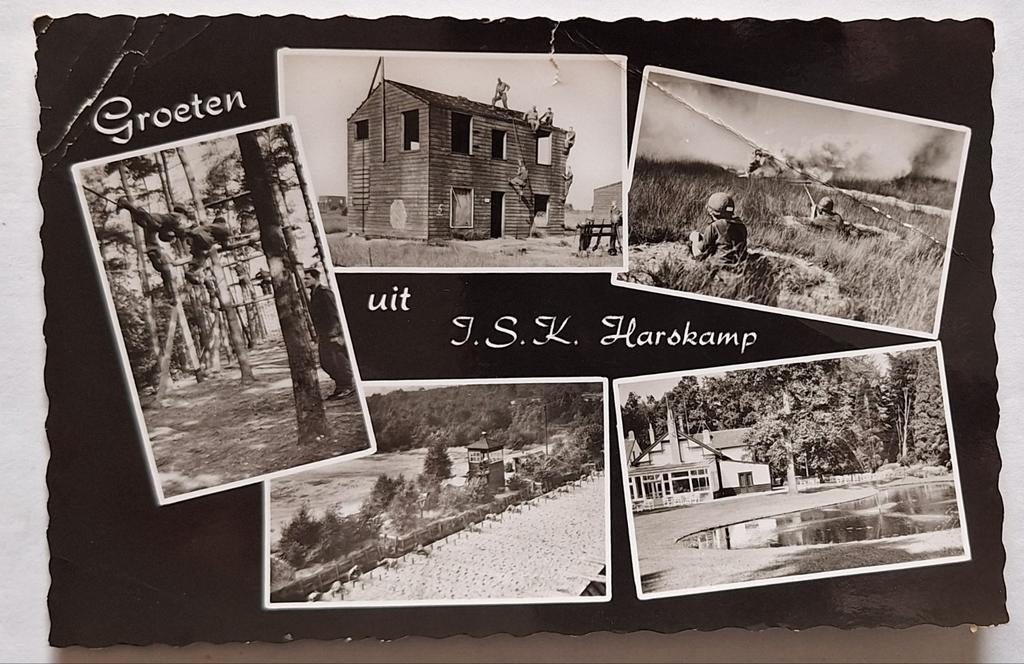 Ansichtkaart Groeten uit J.S.K. Harskamp, Ophalen of Verzenden