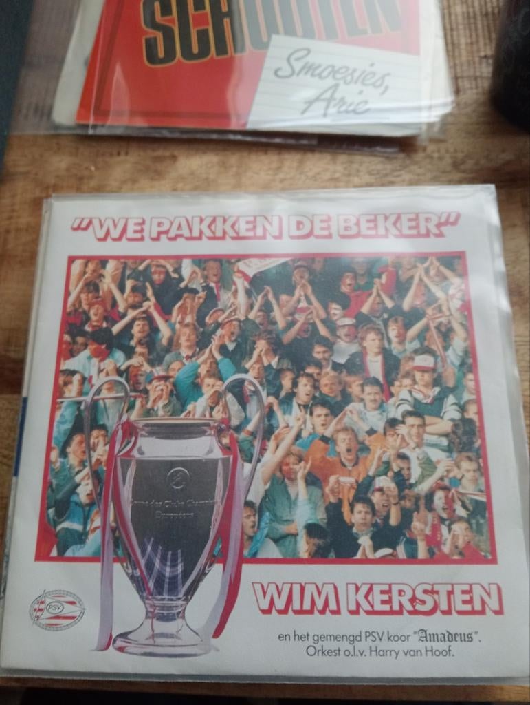 Wim Kersten - we pakken de beker (psv), Ophalen of Verzenden, Zo goed als nieuw, Overige formaten, Levenslied of Smartlap