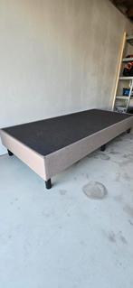 Bedbodem 90x200 grijs, 35 cm hoog, z.g.a.n., Ophalen, 90 cm, Eenpersoons, Zo goed als nieuw