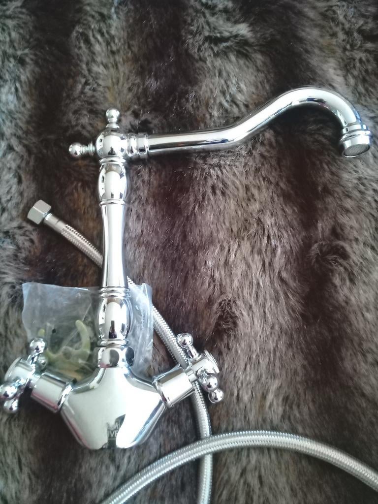 Landelijke keukenkraan nieuw., Ophalen of Verzenden, Nieuw, Koper, Kraan