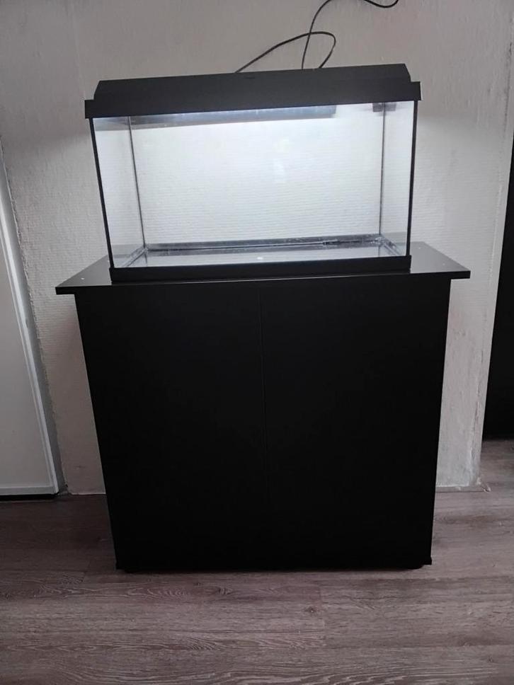 JUWEL Aquarium met Onderkast, Dieren en Toebehoren, Vissen | Aquaria en Toebehoren, Gebruikt, Leeg aquarium, Inclusief deksel