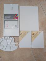 Schildersezel, palet en doeken, Hobby en Vrije tijd, Schilderen, Ophalen