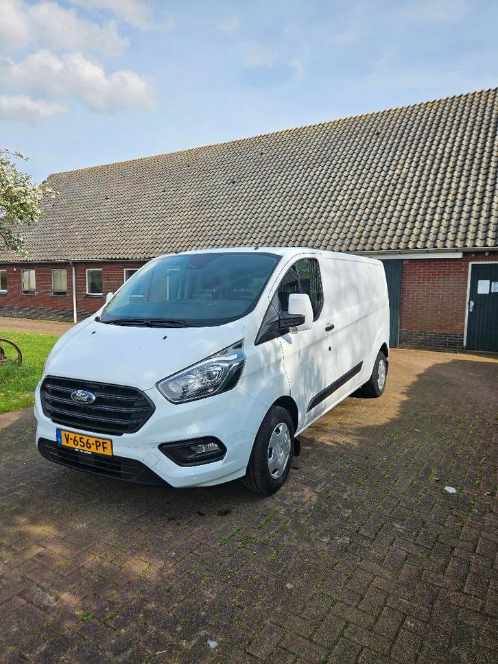 Ford Transit Custom GB 2.0 Tdci 105PK 300 L2h2 2018, Auto's, Bestelauto's, Particulier, ABS, Achteruitrijcamera, Adaptieve lichten