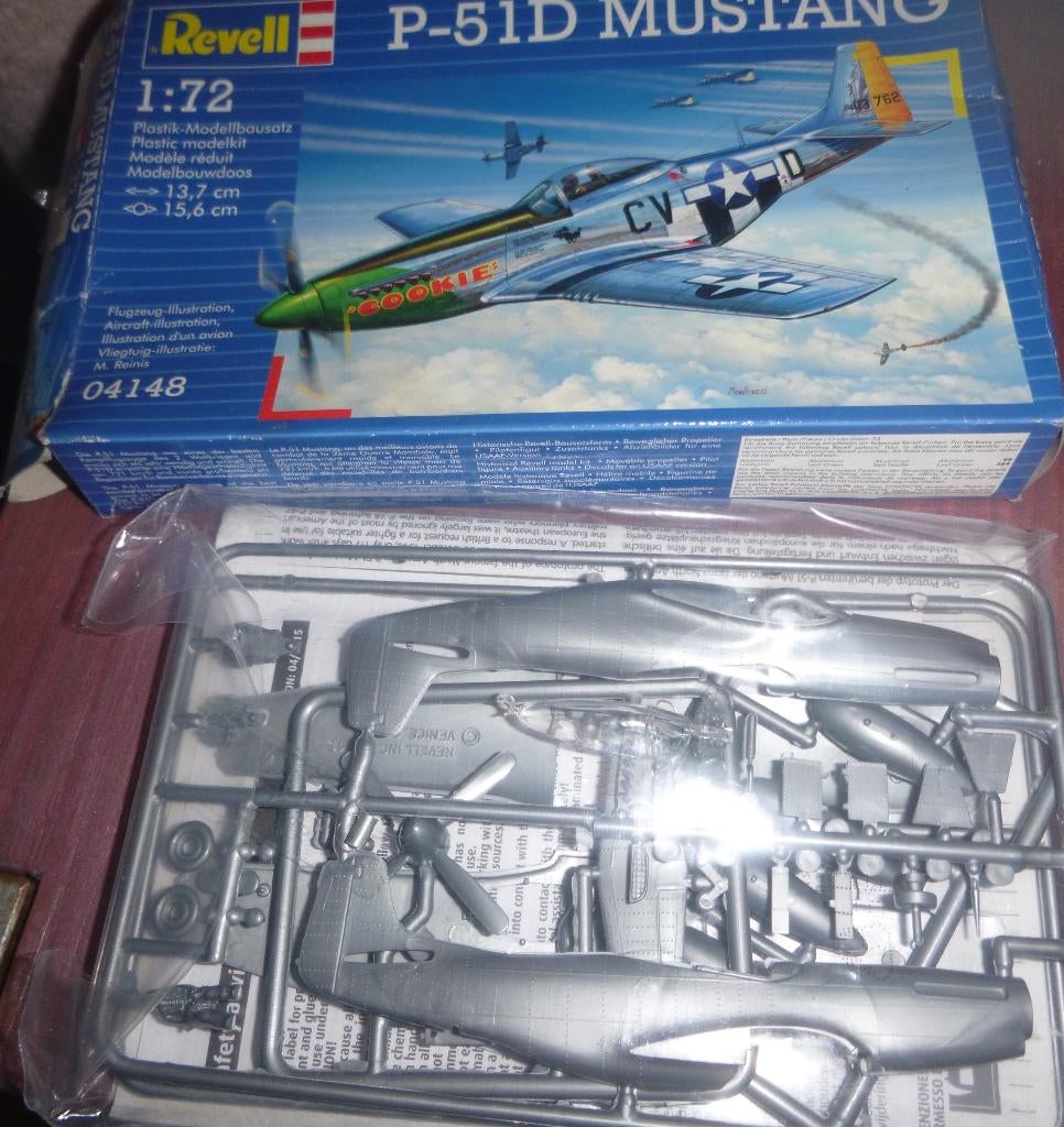NIEUW Revell Mustang, Verzenden, Nieuw, 1:72 tot 1:144, Revell