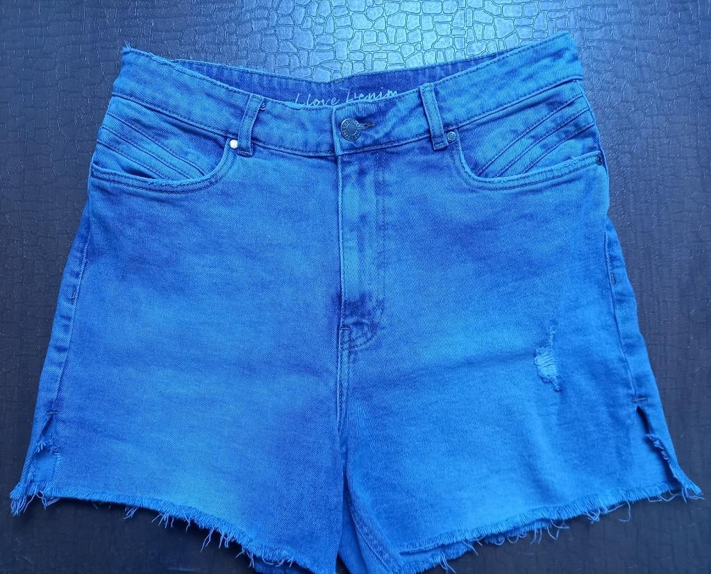 NIEUW!!  Korte jeans van Page One maat 40, Blauw, Nieuw, Ophalen of Verzenden, W30 - W32 (confectie 38/40)