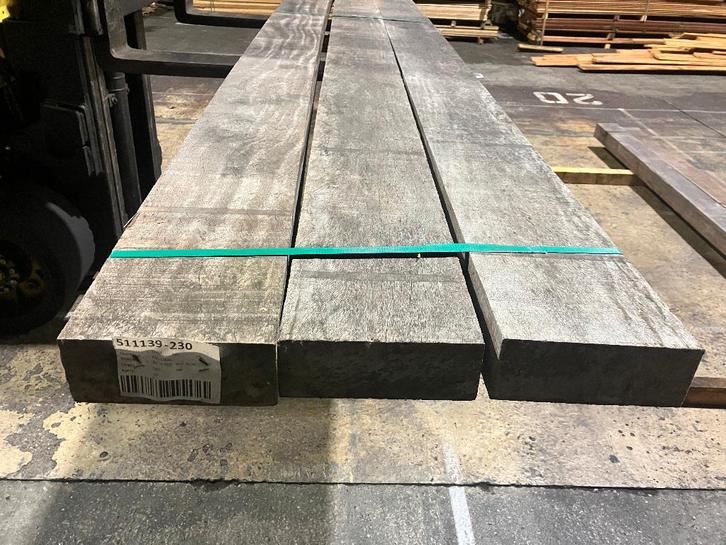 Hardhout-Cumaru–balken-liggers-randbalk-staanders-80x200mm, Tuin en Terras, Palen, Balken en Planken, Nieuw, Balken, 250 cm of meer