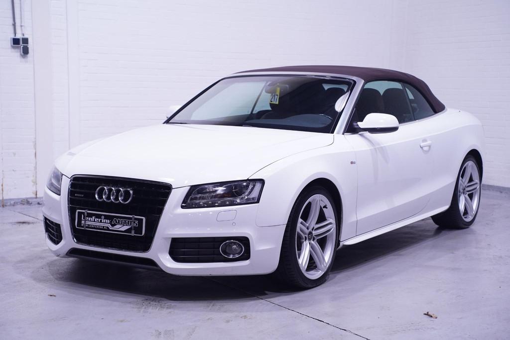 Audi A5 Cabriolet 3.0 TDI V6 240 pk Quattro Aut. S-Line Cogn, Auto's, Audi, Automaat, Euro 5, 15 km/l, Gebruikt