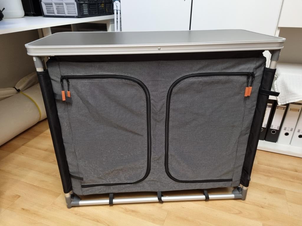 Obelink Avignon campingkast - Grey, Caravans en Kamperen, Kampeermeubelen, Ophalen, Zo goed als nieuw, Campingkast