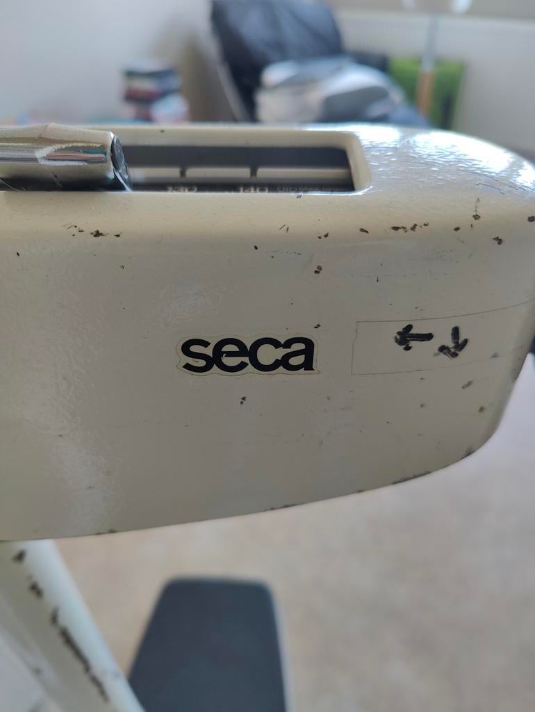 Mooi Seca analoge weegschaal, Witgoed en Apparatuur, Weegschalen, Ophalen, Personenweegschaal, 100 kg of meer
