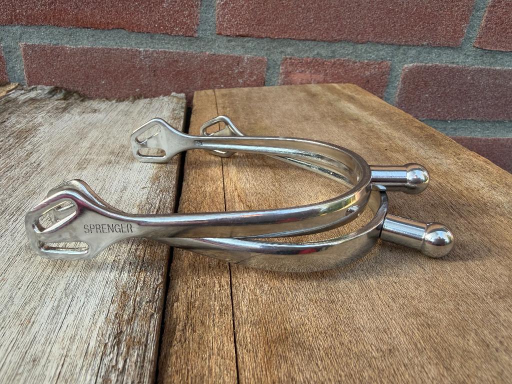 Sprenger knop sporen Ultra Fit 20mm, Dieren en Toebehoren, Paarden en Pony's | Overige Paardenspullen, Ophalen of Verzenden, Zo goed als nieuw