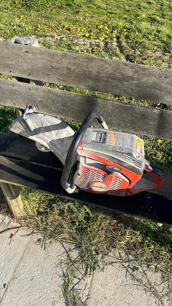 Dolmar pc-6112 2018 motorzaag steen, Ophalen, 70 mm of meer, Kettingzaag, Zo goed als nieuw