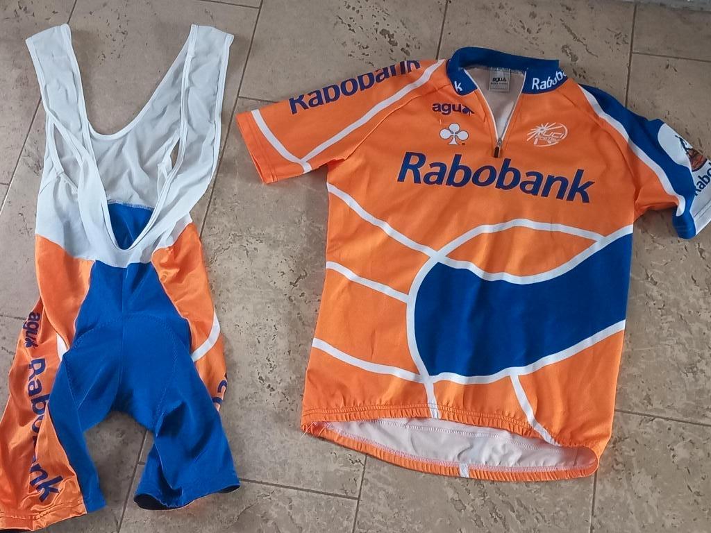 Originele Wieleroutfit Rabobank Wielerploeg 2005, Oranje, Ophalen of Verzenden, Hardlopen of Fietsen, Maat 46 (S) of kleiner
