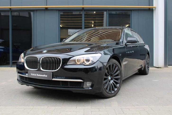 Bmw 750i 2009 zwart v8, Auto's, BMW, Bedrijf, Ophalen