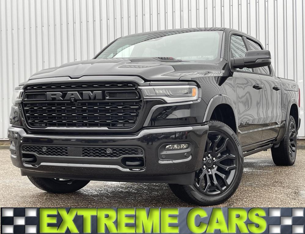 Dodge Ram 1500 MY2025 BPM VRIJ 4x4 Crew Cab Limited Night 20, Automaat, Gebruikt, Zwart, Bedrijf