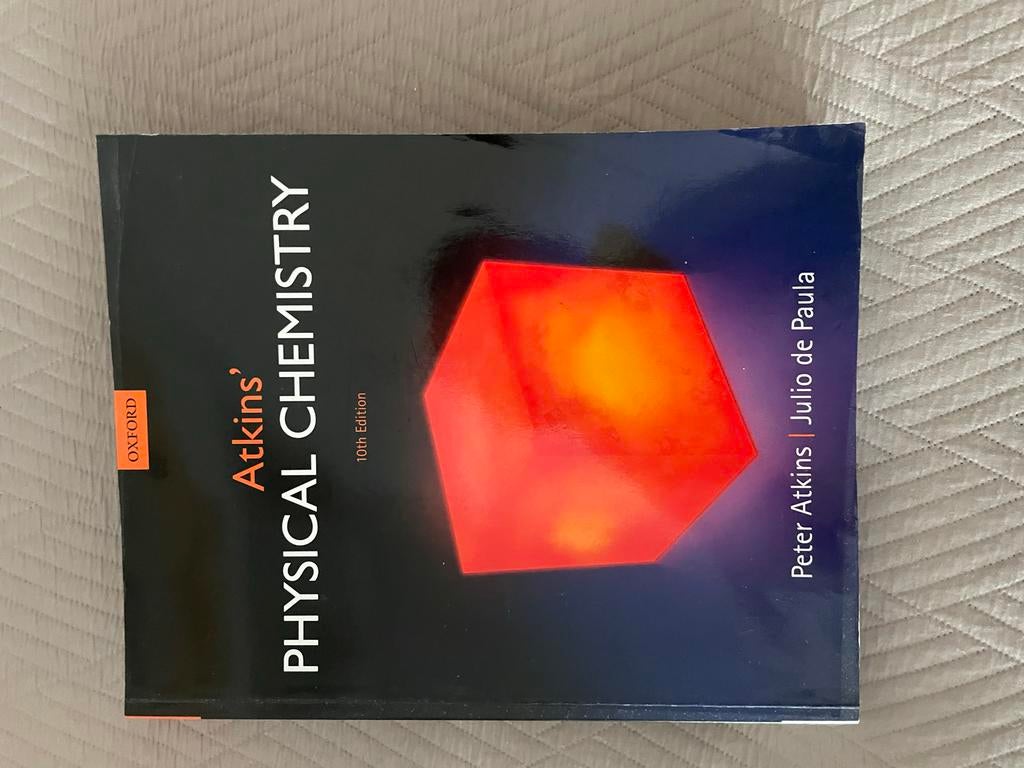 Atkins' Physical Chemistry 10e - Peter Atkins & Julio de Pau, Ophalen, Zo goed als nieuw, Overige onderwerpen