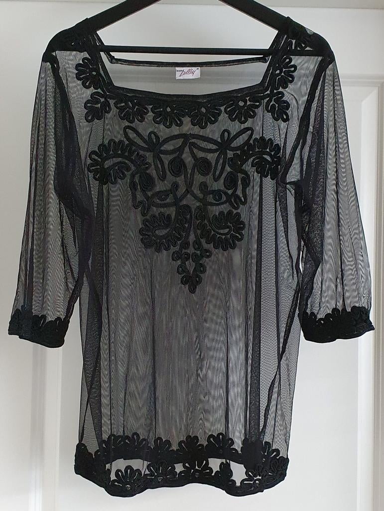 MARIA BELESSI..mooie top..mt:40, Kleding | Dames, Maat 38/40 (M), B, Zwart, Ophalen of Verzenden