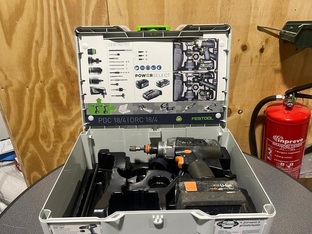 Festool Protool accuboormachine 18V te koop, Ophalen of Verzenden, Gebruikt