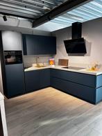 Showroom keuken blauw, Ophalen, Zo goed als nieuw, Overige materialen, Overige typen