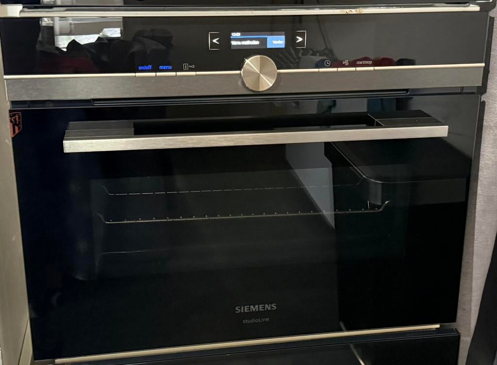 SIEMENS multifunctionele inbouw oven  CB875G0B2(nieuwestaat), Witgoed en Apparatuur, 45 tot 60 cm, Hete lucht, Ophalen of Verzenden