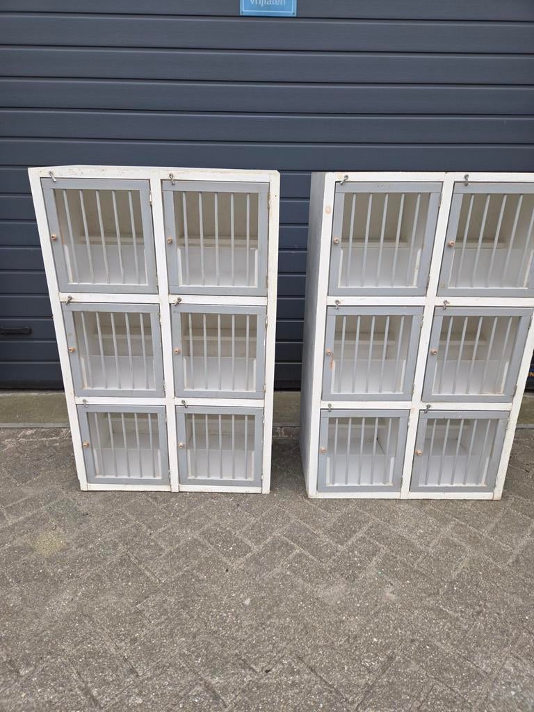 Duiven hokken licht hokken, Ophalen, Gebruikt, Hout, Vogelkooi