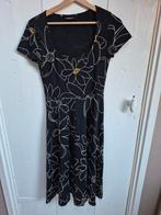 Desigual jurk zwart met bloemen, nieuw, maat m, Zwart, Nieuw, Ophalen of Verzenden, Maat 36 (S)