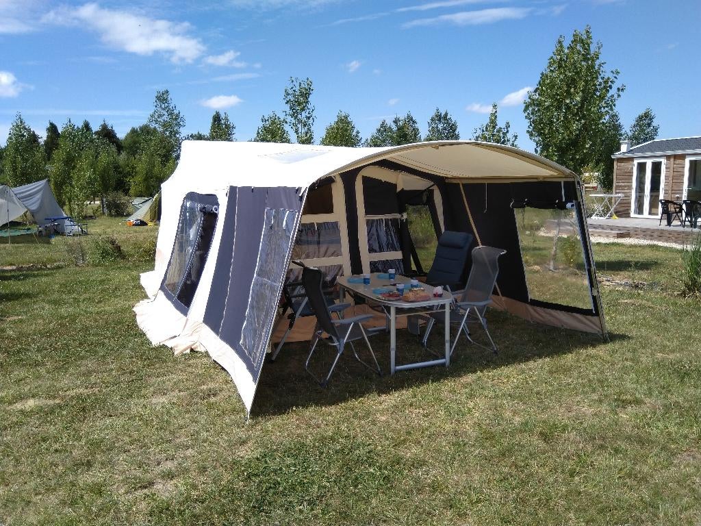 Trigano Odyssee Plus GL 2017, Caravans en Kamperen, Vouwwagens, Ophalen, Trigano, Meerkleurig, Aanwezig