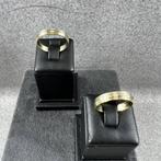 Gouden ringen set | 14K | 6,43gr | trouwringen | 404079, Ophalen of Verzenden, Zo goed als nieuw, 17 tot 18, Dame of Heer
