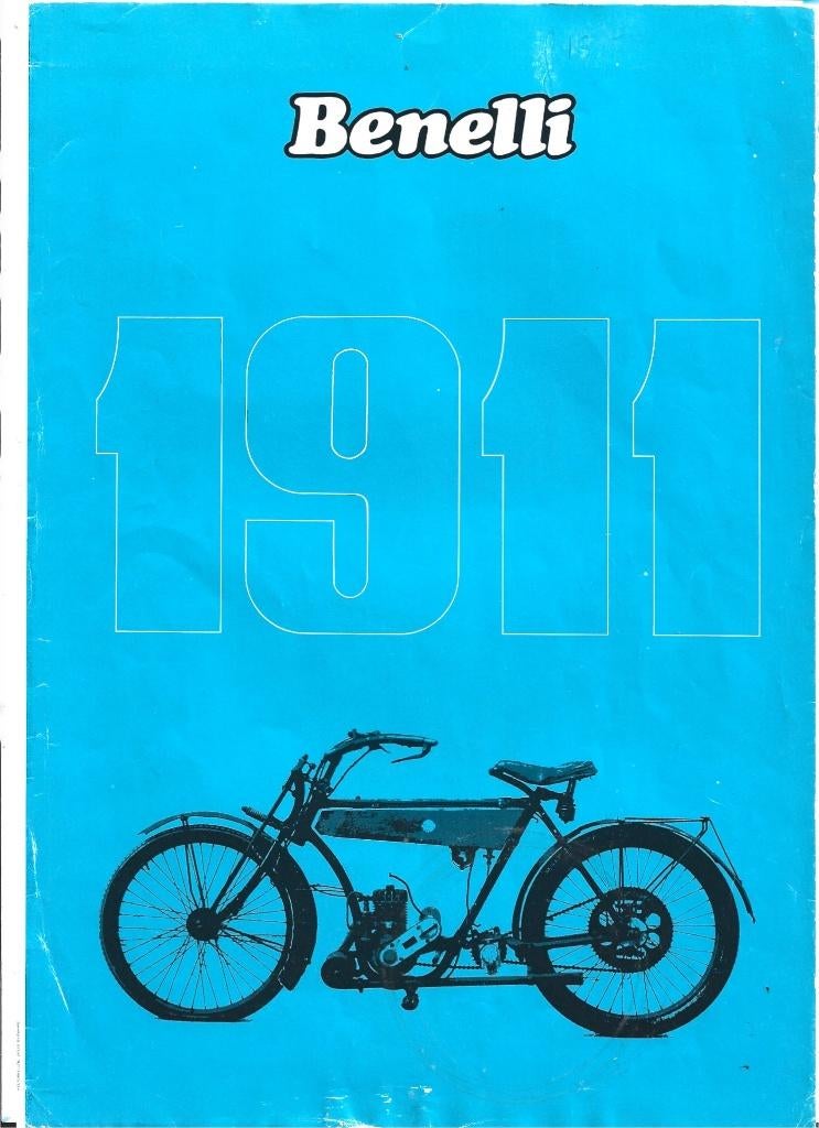 Benelli modellen folder motor (6171z), Verzenden, Overige merken