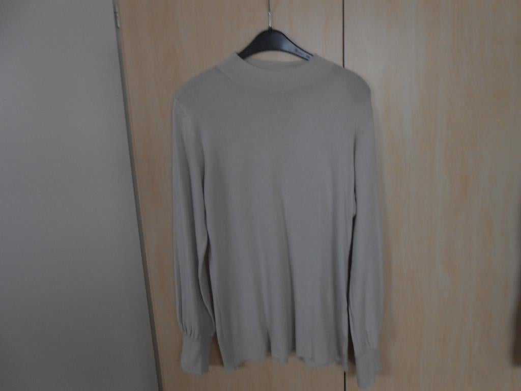 Mooie dunne trui maat M van Zoso, Maat 38/40 (M), Beige, Ophalen of Verzenden, Gedragen