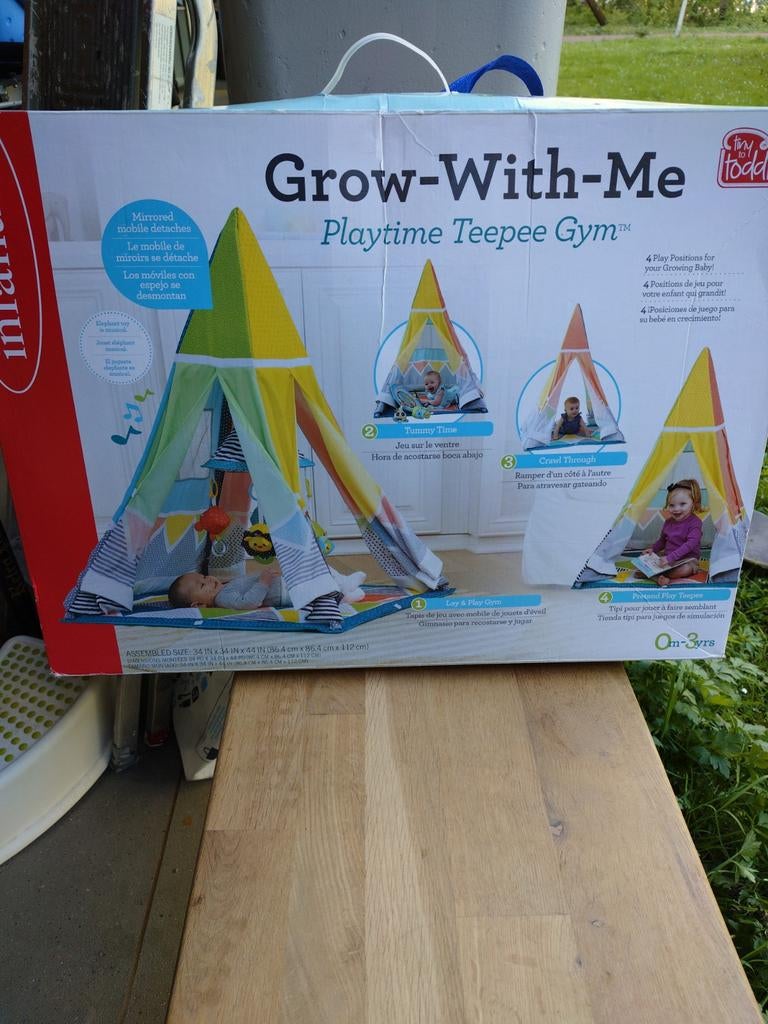 Tipi tent, Ophalen, Zo goed als nieuw