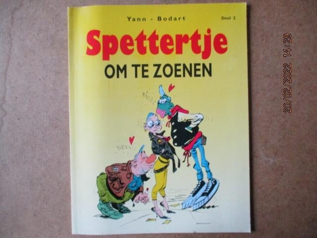 adv5833 spettertje 2, Eén stripboek, Ophalen, Gelezen