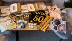 Sarah 50 jaar feestpakket - Versiering en decoratie, Ophalen of Verzenden, Zo goed als nieuw, Versiering, Abraham of Sarah