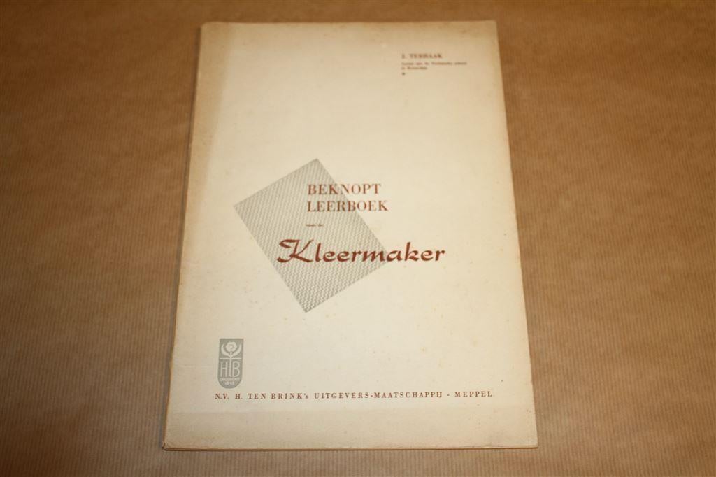 Leerboek voor de Kleermaker - 1951 !!, Ophalen of Verzenden, Gelezen, Overige onderwerpen