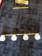 Hanglamp met 1 of 2 staande lampjes., Ophalen of Verzenden, Metaal of Aluminium