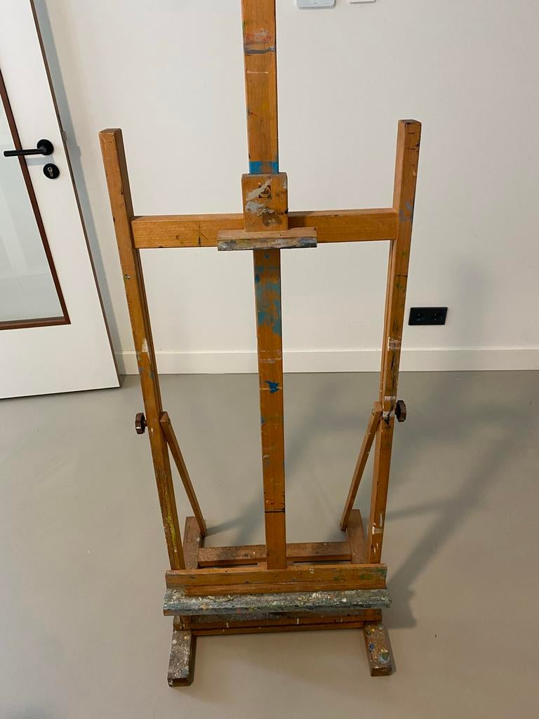 Verstelbare Schilders Ezel - Gebruikt, Hobby en Vrije tijd, Schilderen, Ophalen of Verzenden, Gebruikt, Ezel