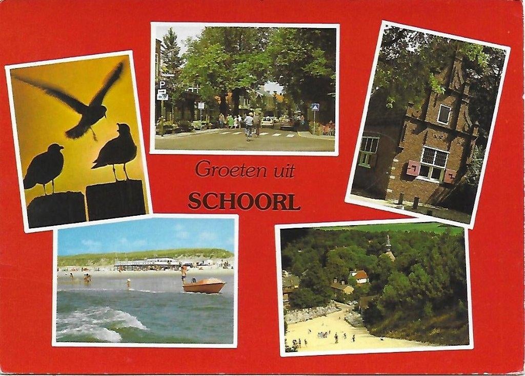 Schoorl Gelopen Ansichtkaart ( 887 ), Ophalen of Verzenden, 1980 tot heden, Gelopen, Noord-Holland