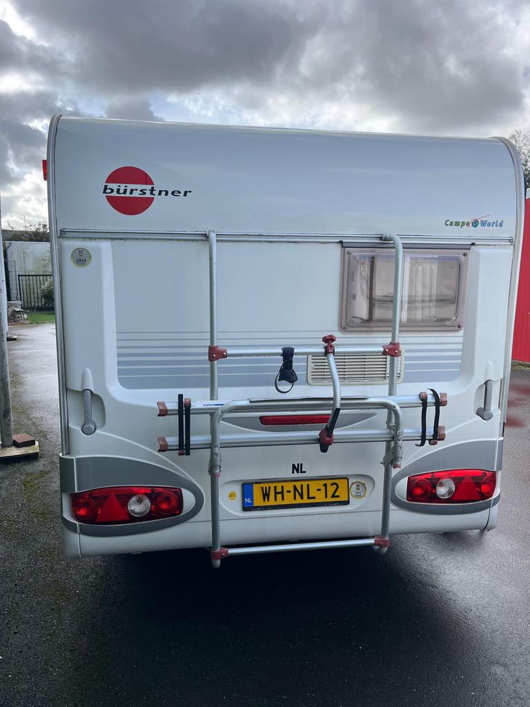 SUPER NETTE BURSTNER VENTANA MET MOVER EN ISABELLA VOORTENT!, Caravans en Kamperen, Schokbreker, Rondzit, Dwarsbed, Bedrijf