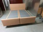 Boxspring met Auping matrassen 160x200 cm, Tweepersoons, Ophalen of Verzenden, Zo goed als nieuw, 200 cm