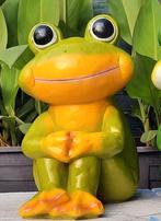 Mooie Grappige XXL zittende grote Kikker 50cm voor inn&out, Ophalen, Nieuw, Kunststof, Dierenbeeld