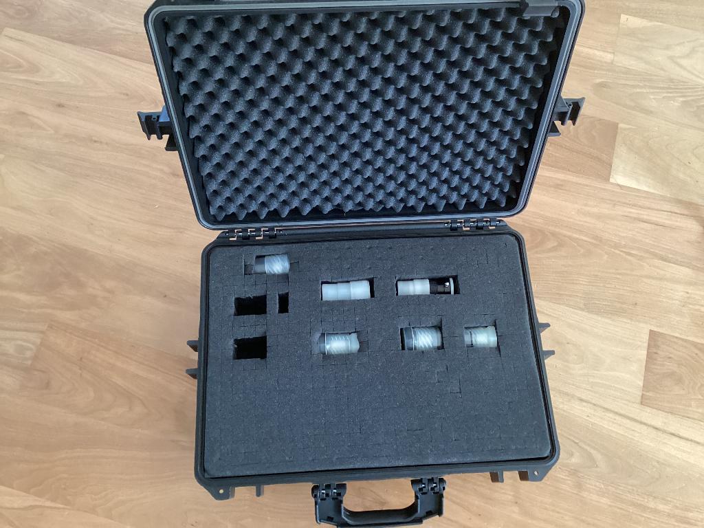 Telescoop oculairs/filter 1.25'' in waterproof 20inch koffer, Ophalen, Zo goed als nieuw, Minder dan 80 mm, Onderdelen of Toebehoren