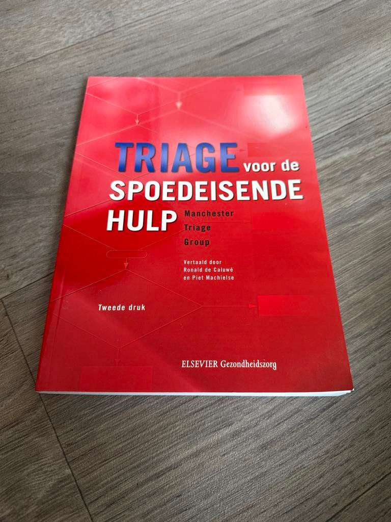 Triage voor de Spoedeisende Hulp HBO studieboek, Boeken, Ophalen of Verzenden, Beta, Nieuw, HBO
