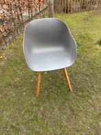 Label51 Parma Eetkamerstoel Grijs - Scandinavisch Design, Kunststof, Gebruikt, Ophalen of Verzenden, Eén