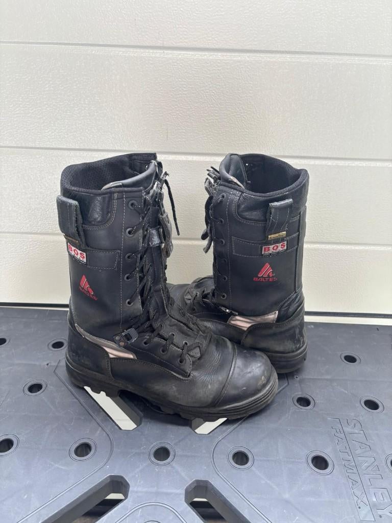 Brandweer laarzen SympaTex/ Baltes Maat 45, Kleding | Heren, Zwart, Boots, Ophalen of Verzenden, Gedragen