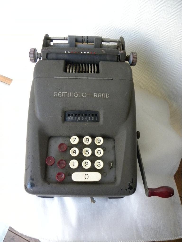 Remington Rand rekenmachine, Ophalen of Verzenden, Gebruikt