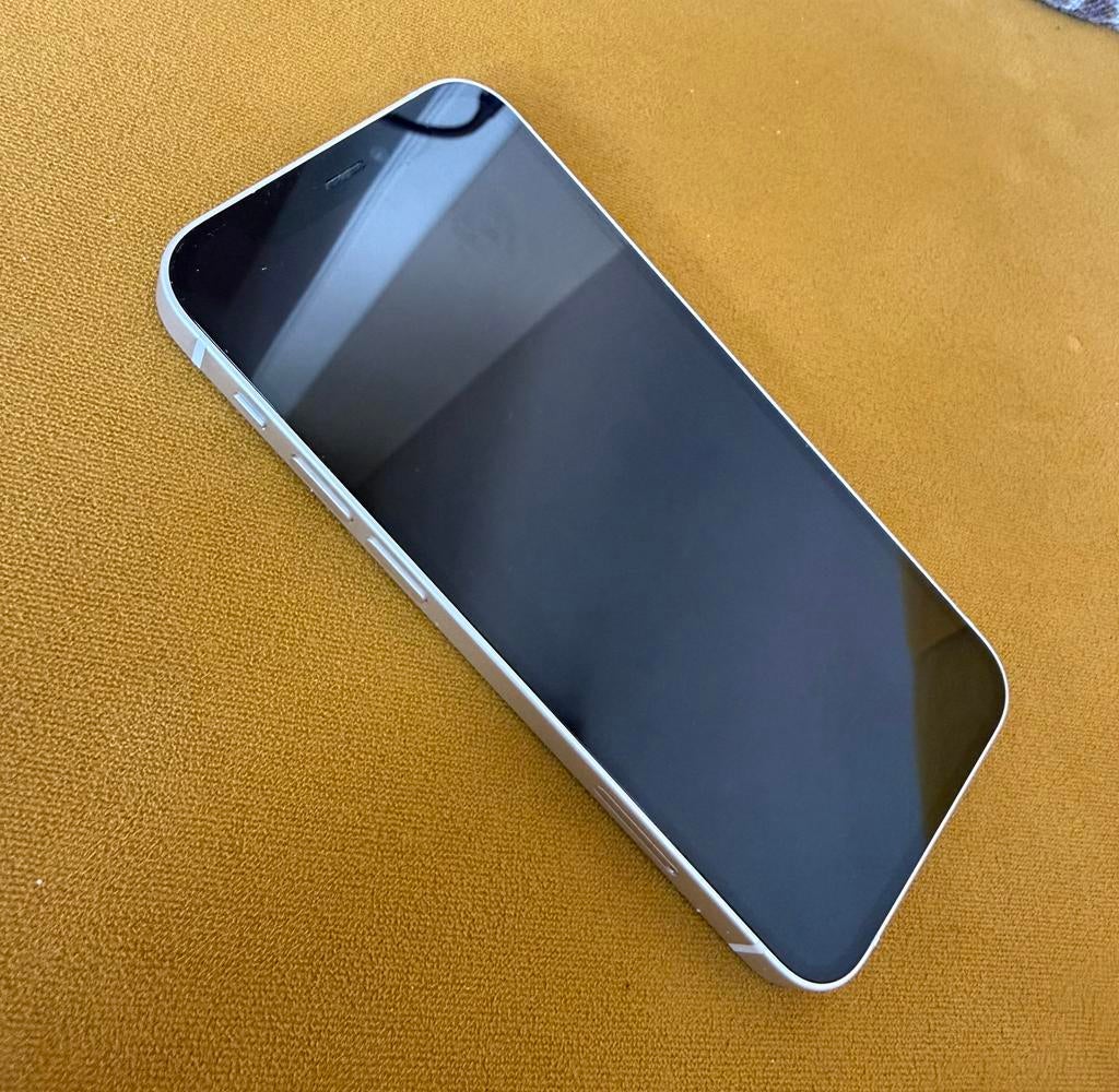 Apple IPhone 12 mini 128GB wit als nieuw, Telecommunicatie, Mobiele telefoons | Apple iPhone, Ophalen, 128 GB, IPhone 12 Mini