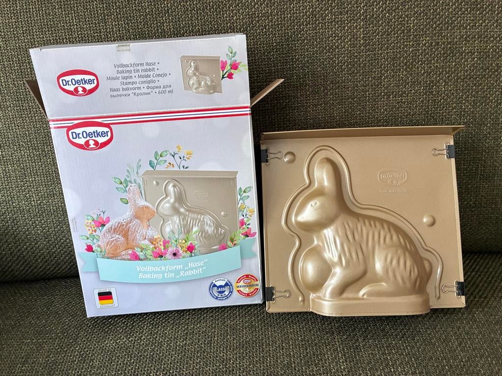 Dr. Oetker Konijn Bakvorm - Perfect voor Pasen!, Ophalen of Verzenden, Nieuw, Taarten of Cupcakes, Bakvorm